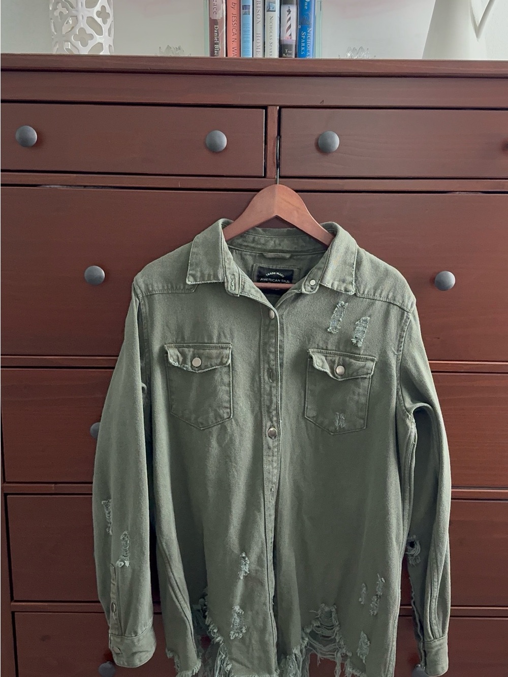Long Denim Jacket - Picture 9 of 14